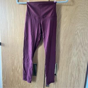 Lululemon Align Leggings in Red Merlot